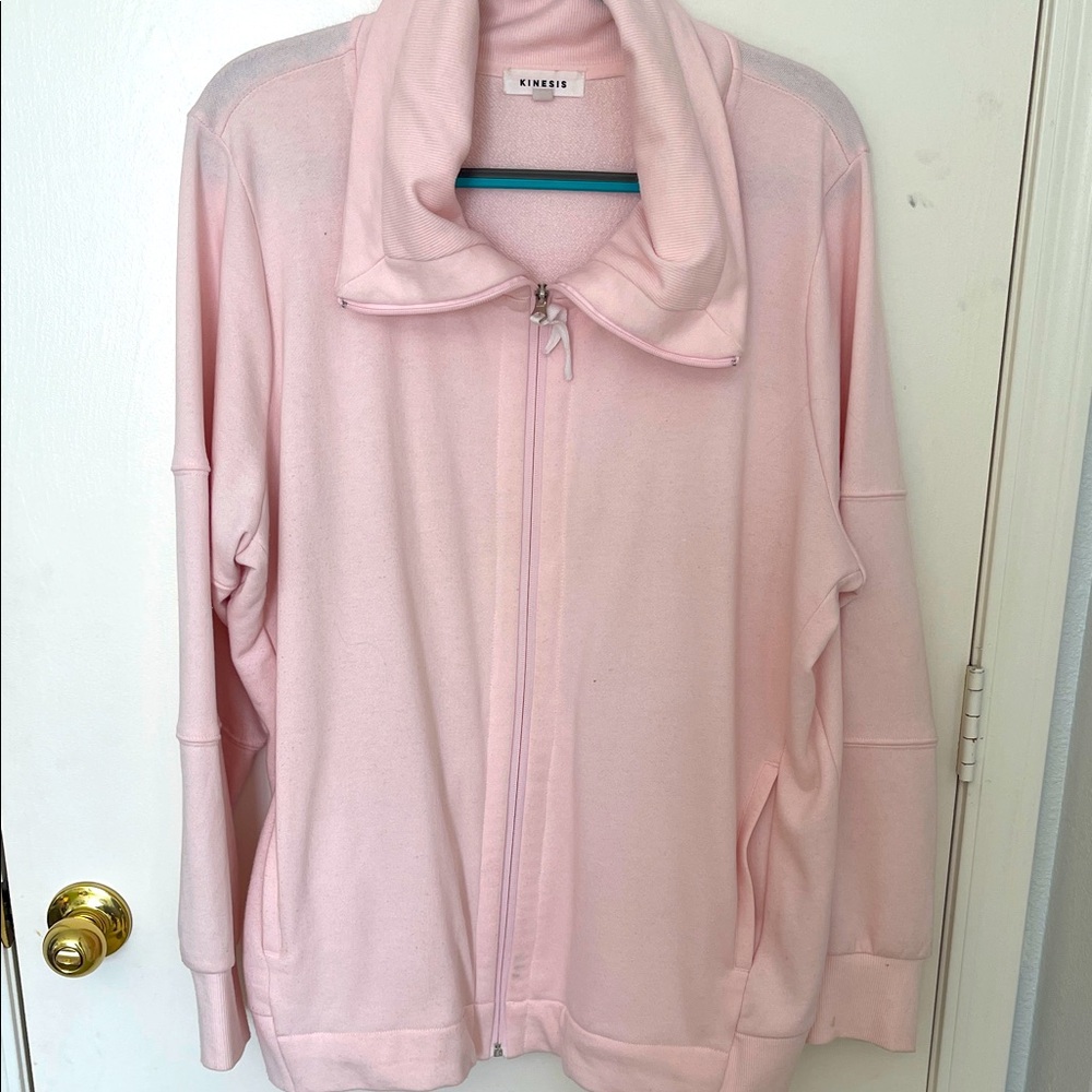 Pink Zip-Up Jacket
